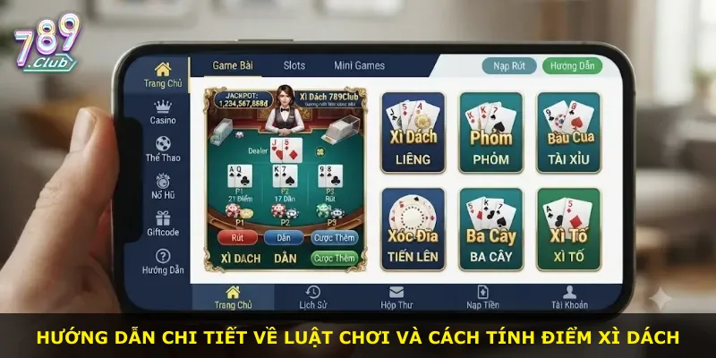 Hướng dẫn chi tiết về luật chơi và cách tính điểm Xì dách