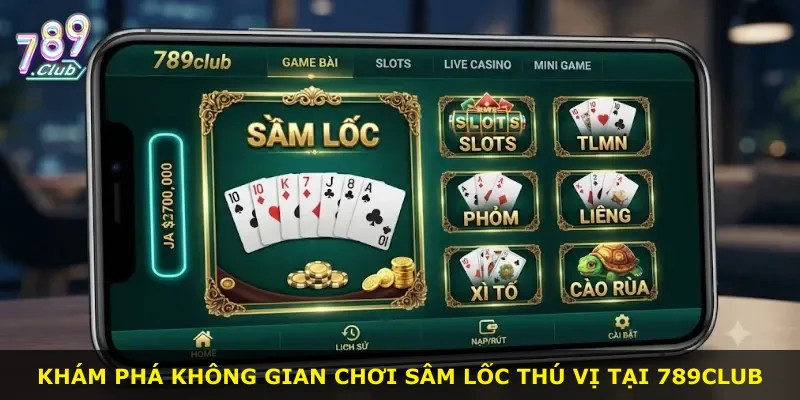 Khám phá không gian chơi Sâm lốc thú vị tại 789Club